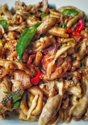 Foto resep Tumis Usus Ayam