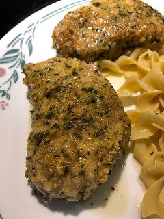 A picture of Baked Parmesan Pork Chops.