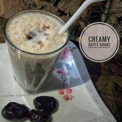 A picture of Creamy dates shake.
