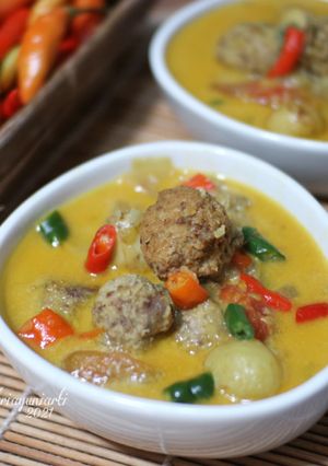 Foto resep Daging rempah kuah kuning
