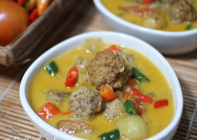 Resep Daging rempah kuah kuning Anti Gagal