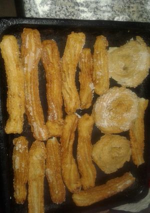 Una foto de Churros caseros