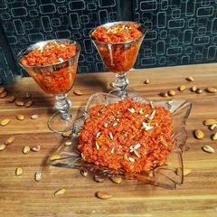 A picture of Gajar ka Halwa.