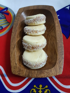 Una foto de Alfajores de Maicena