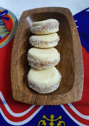 Una foto de Alfajores de Maicena