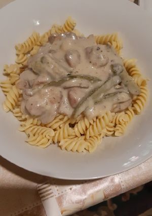 Stroganoff sertés recept fotója