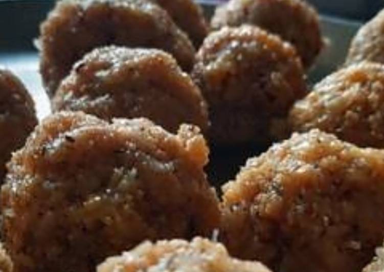 Recipe of Quick Coconut laddu