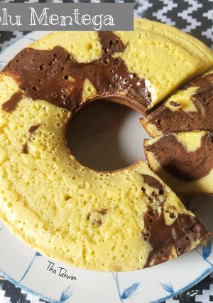 Foto resep Bolu mentega takaran Gelas baking pan