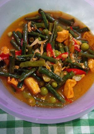 Foto resep Kacang panjang, tahu tauco