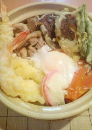 A picture of Perfect for Cold Days! Our Nabeyaki Udon.