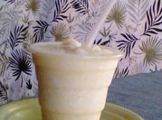 Una foto de batido de melon