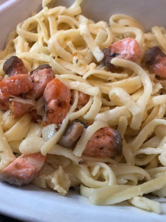 Foto resep Salmon Fettuccine