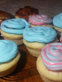 Una foto de Cupcakes con merengue