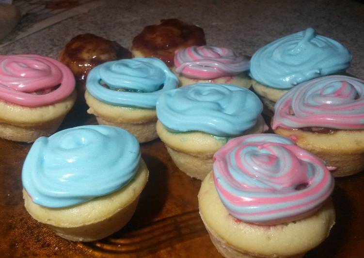 Cupcakes con merengue