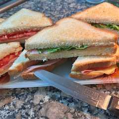 Una foto de Viandas: Sandwich al horno