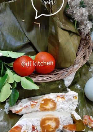 Foto resep Pepes telor asin