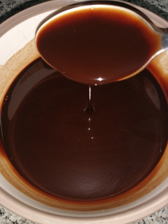 Una foto de Sirope de chocolate