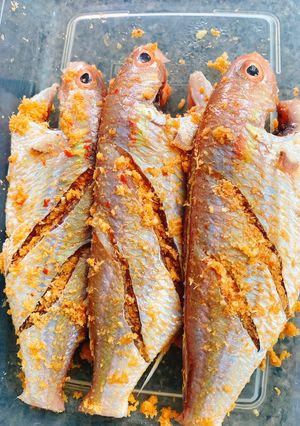 Hình của món Cá Hường Muối Sả Ớt.