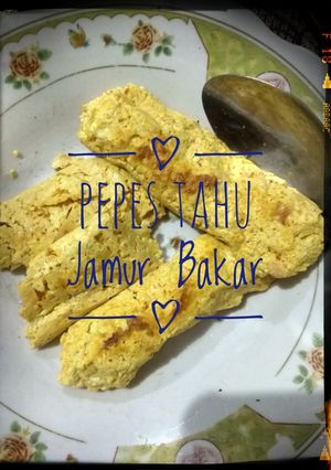 Foto resep Pepes Tahu Jamur Bakar