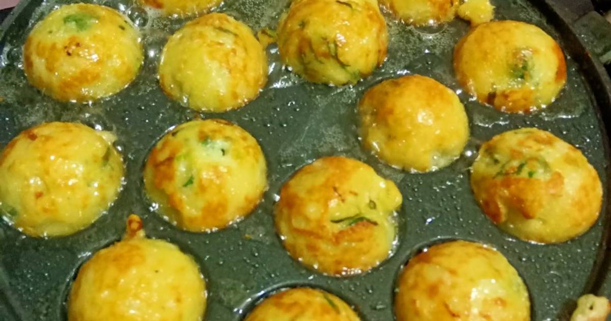 43 resep takoyaki teflon enak dan sederhana Cookpad