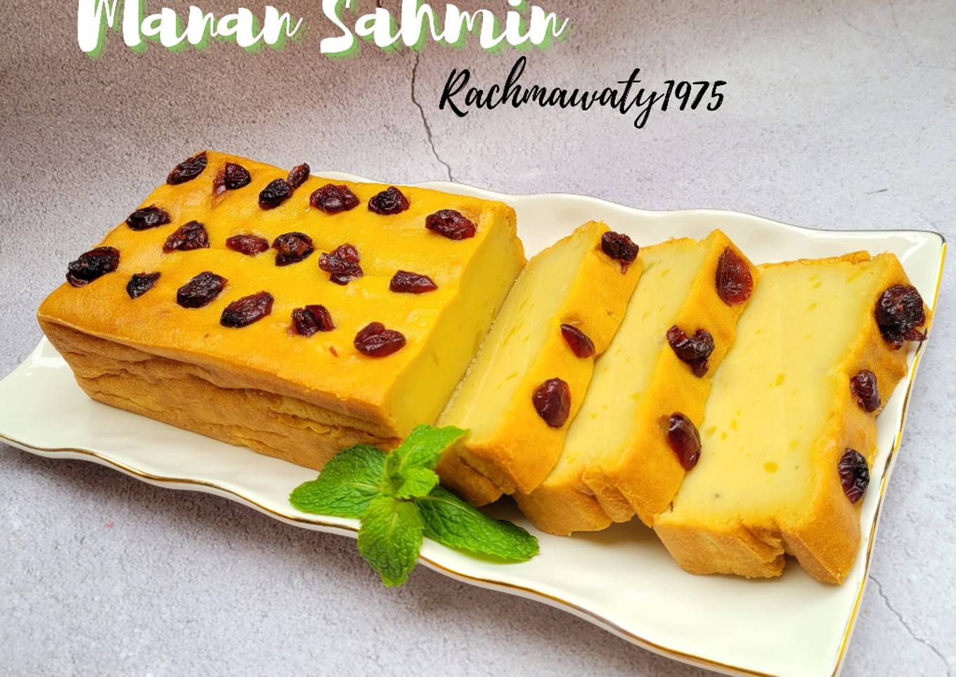 249. Manan Sahmin (Kue Khas Palembang)
