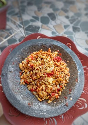 Foto resep Sambal Tempe Bawang Putih