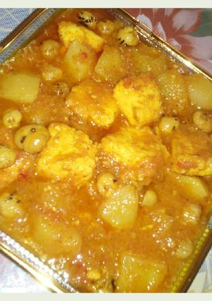 A picture of Paneer Aloo.