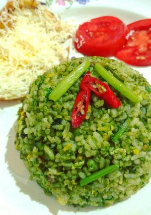 Foto resep Nasi Goreng Hijau