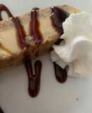 Flan de galleta fit