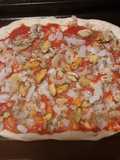 Pizza ai frutti di mare, ma senza mozzarella 🍕🍕
