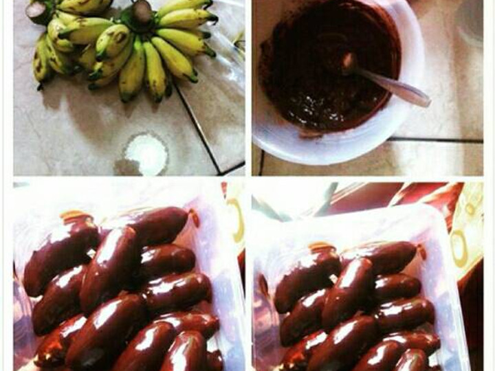Cara Memasak es pisang coklat Bahan Sederhana