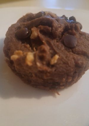 Una foto de Muffins de chocolate (sin azúcar añadida)