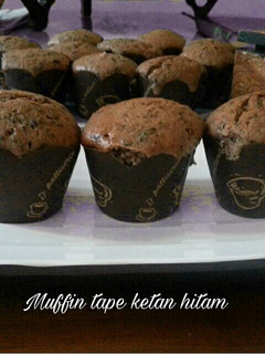 Foto resep Muffin tape ketan hitam