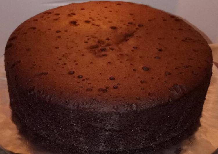 Brownis base cake ultah
