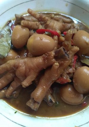 Foto resep Semur Telur Puyuh + Ceker