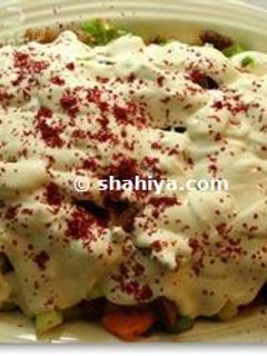 صورة لوصفة طريقة عمل سلطة الزعتر بالطحنية