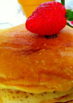 Foto resep pancake simple praktis