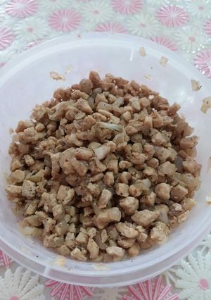 صورة لوصفة الحشوة كبه بالصدر دجاج