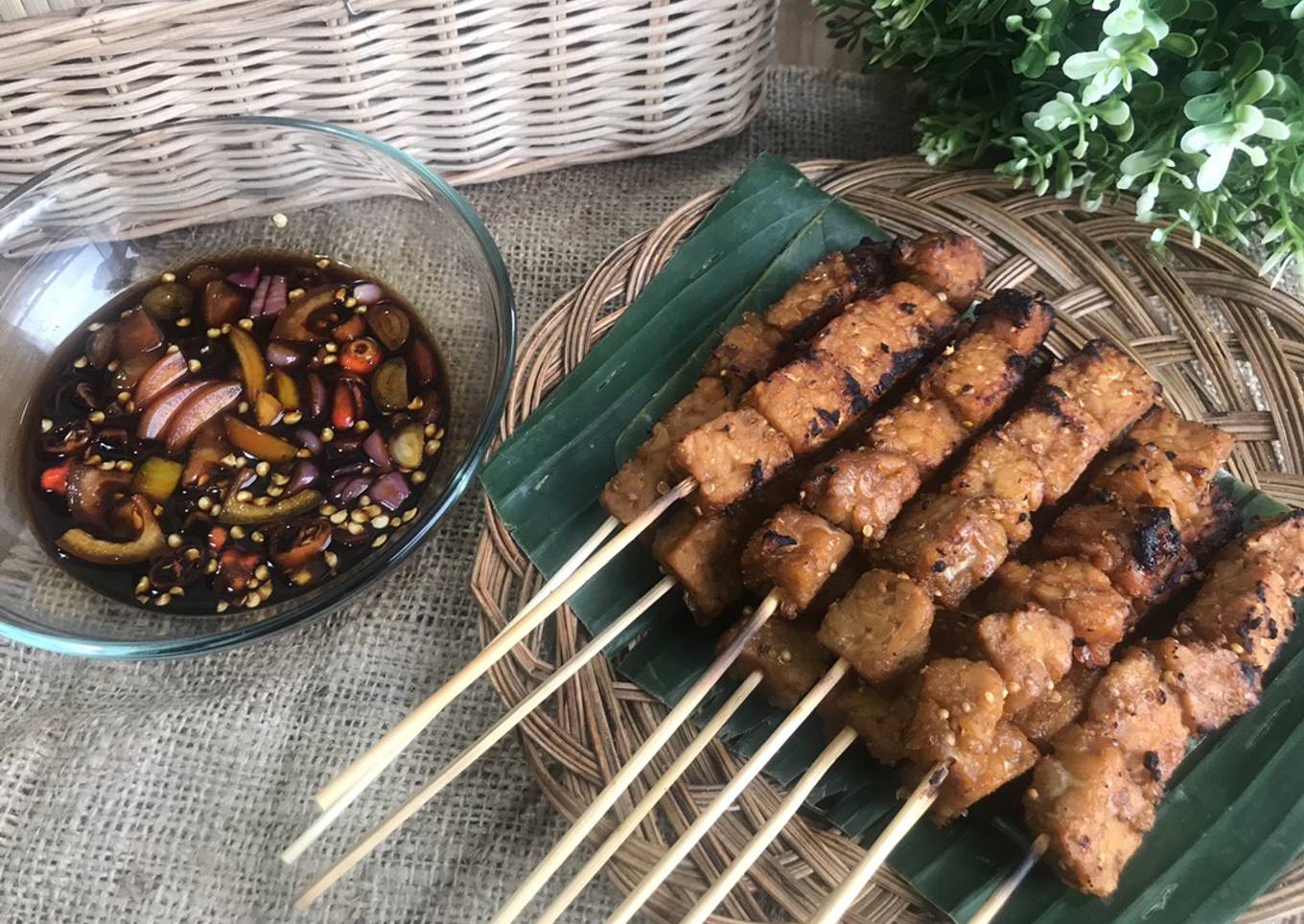 Sate Manis Tempe