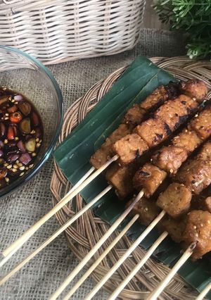 Foto resep Sate Manis Tempe