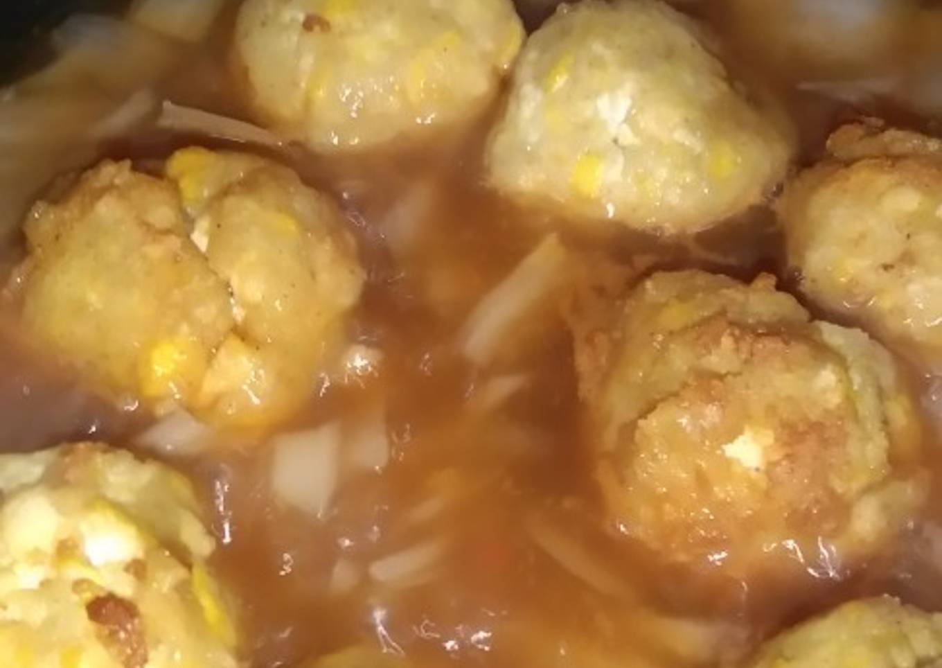 Bola Tahu Asam Manis Mudah dan Enak (Menu ala Anak Kos)