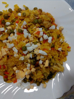 Una foto de Arroz de mi casa