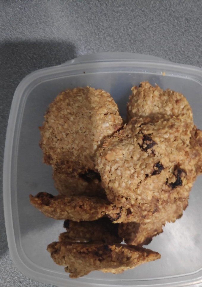 Una foto de Galletas de avena sencillas