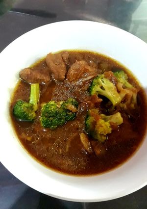 Foto resep Semur Daging Brokoli