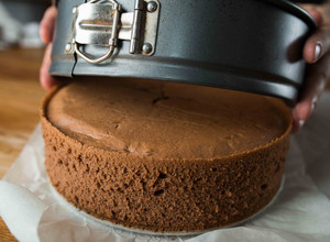 Csokis piskóta recept fotója