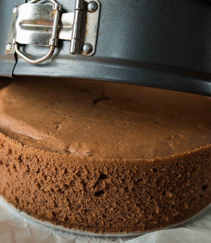 Csokis piskóta recept fotója