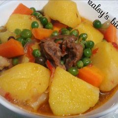 A picture of Vegetable stew.