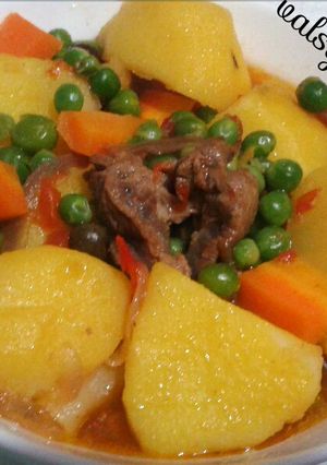 A picture of Vegetable stew.