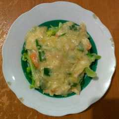 รูปของ Brokoli wortel saus susu maizena