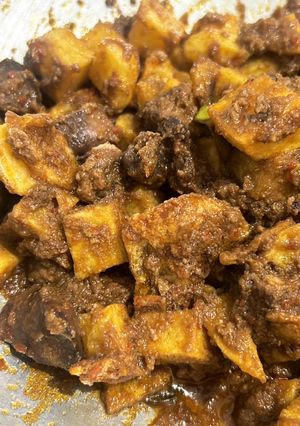 Foto resep Sambal goreng ati kentang